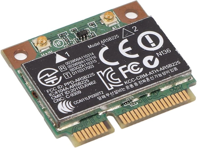 بطاقة شبكة عالية السرعة 300 ميغابت في الثانية من نوع PCIE لمحولات HP CQ43 وCQ58 وDV4 وDV7 وG4 وG6 وG7 - Image 2